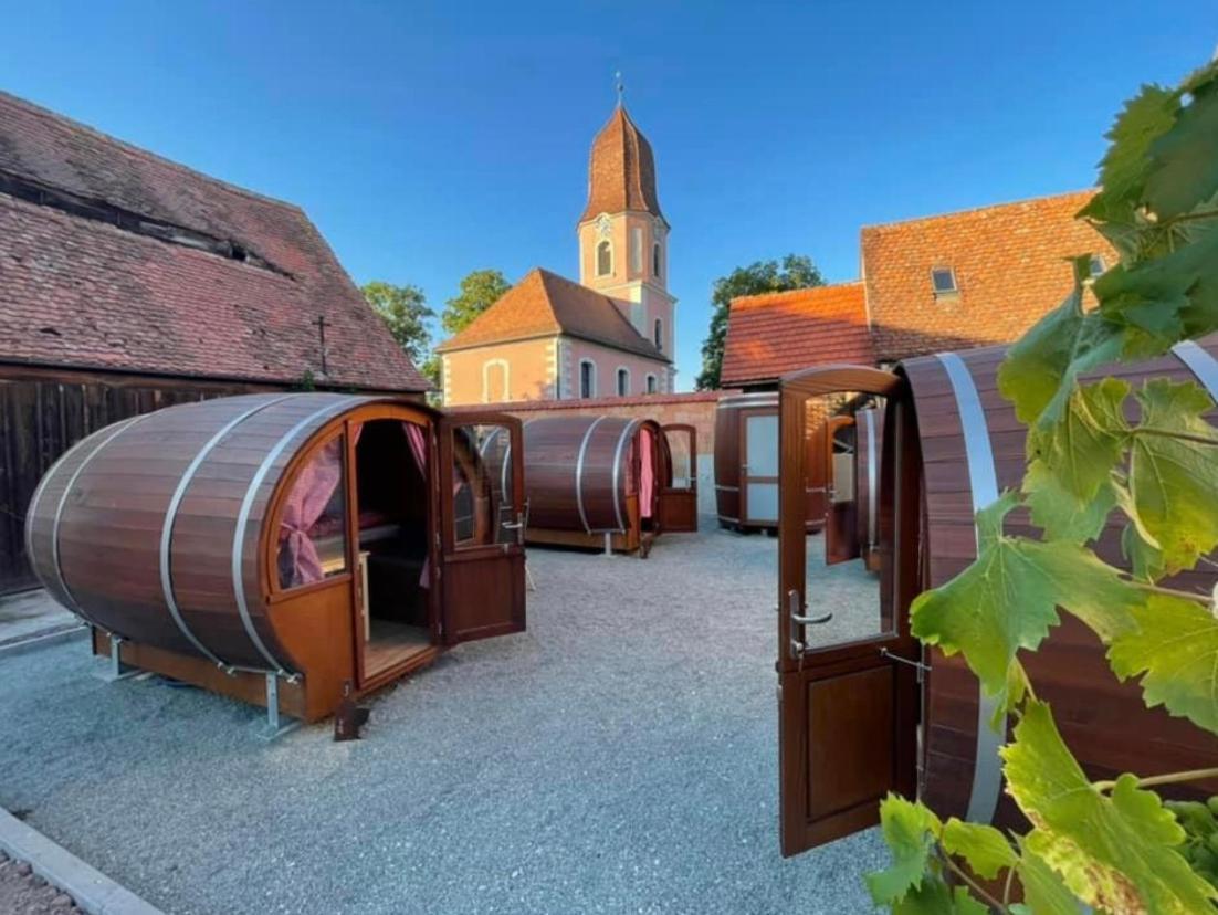 Schlafen Im Weinfass Appartement Ipsheim Buitenkant foto