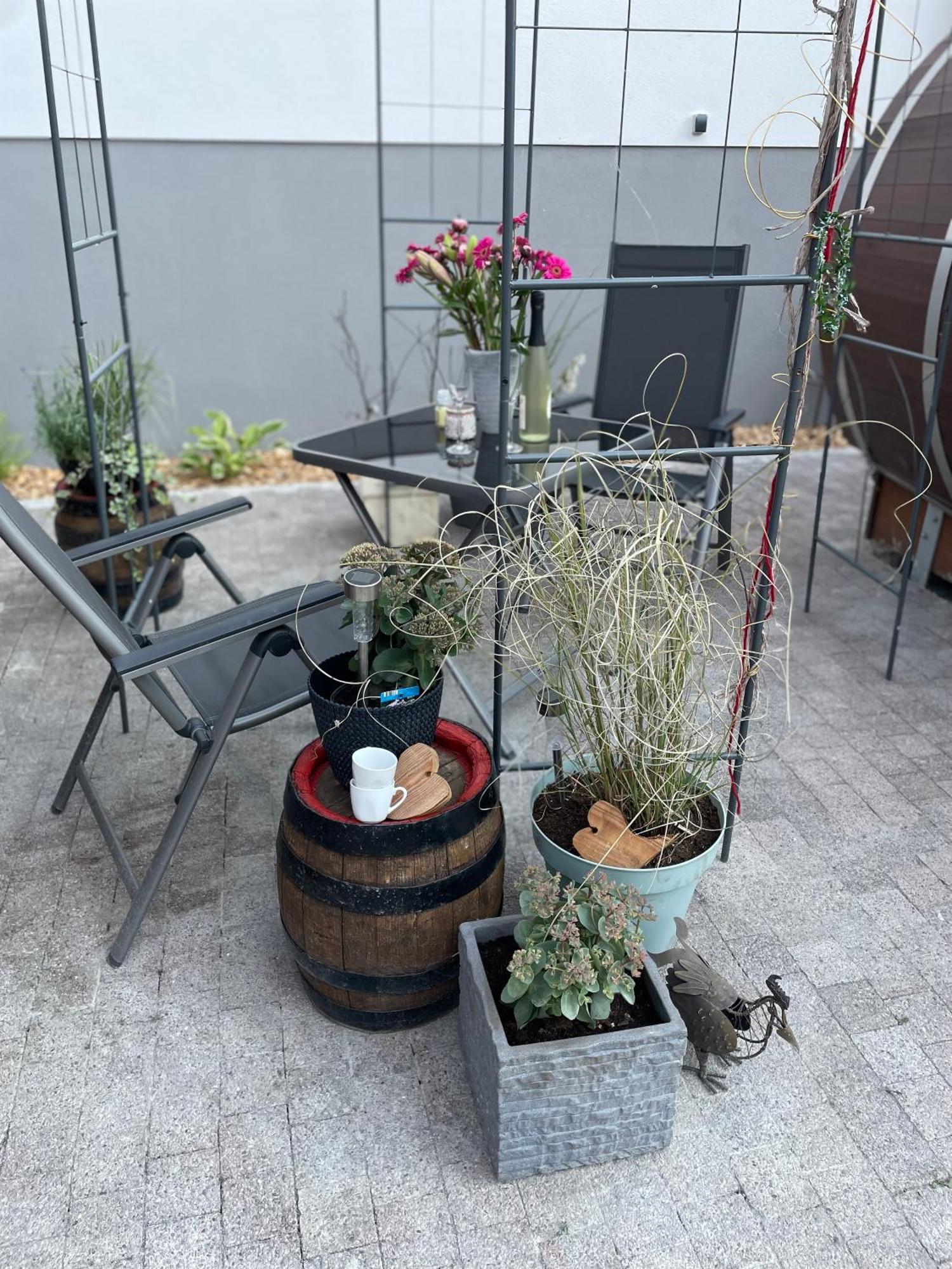 Schlafen Im Weinfass Appartement Ipsheim Buitenkant foto